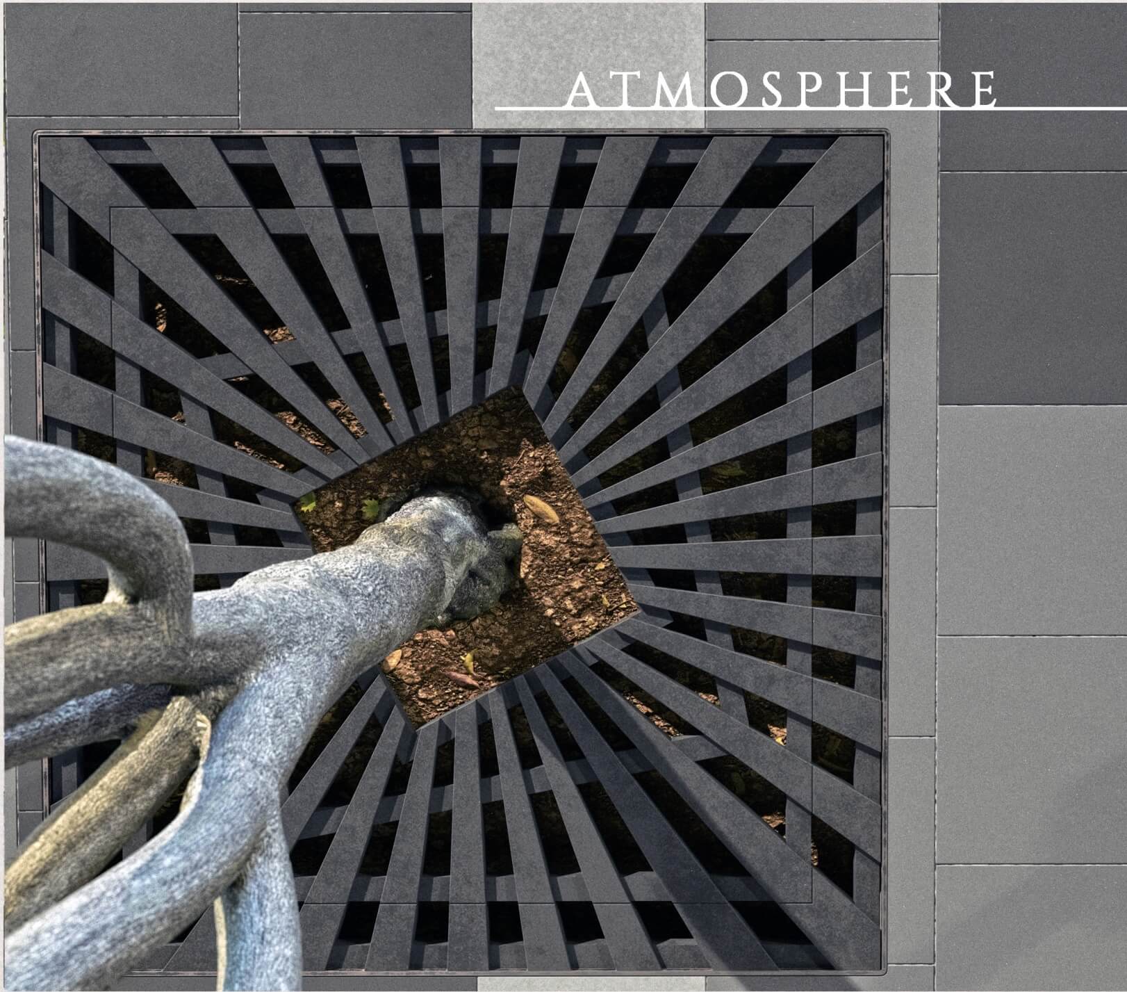 Приствольная решетка для дерева ZKING ATMOSPHERE 1.2х1.2м Черная в Шелехове фото