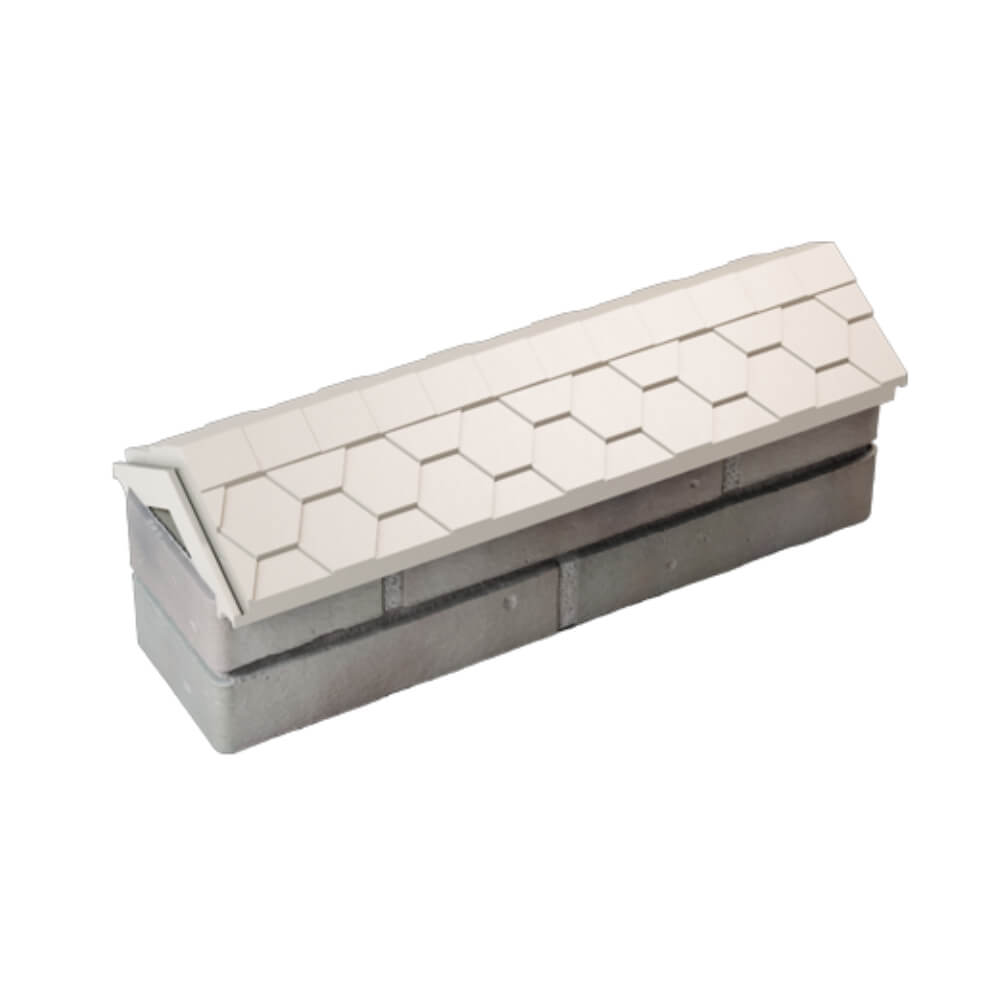 Парапет Zking Эверест Бежевый с посадкой на 0.5 кирпича (130мм) в Шелехове фото