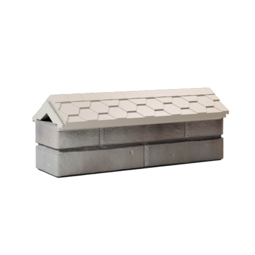 Парапет Zking Эверест Бежевый с посадкой на 0.5 кирпича (130мм) Шелехов фото