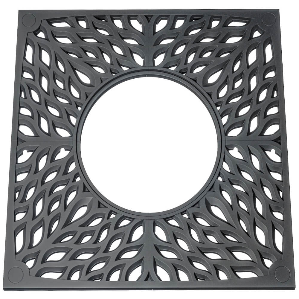 Приствольная решетка для дерева ZKING CRUST 2х2м Черная Шелехов фото