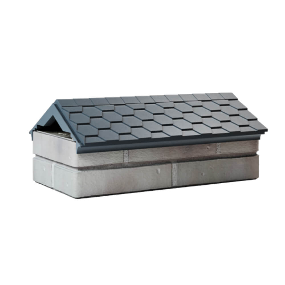 Парапет Zking Эверест Серый с посадкой на 1 кирпич (200/225/255мм) Шелехов фото