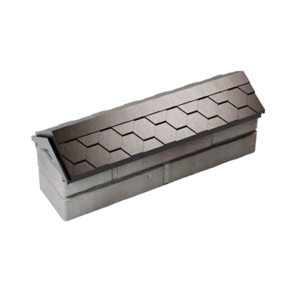 Парапет Zking Эверест Коричневый с посадкой на 0.5 кирпича (130мм) в Шелехове фото