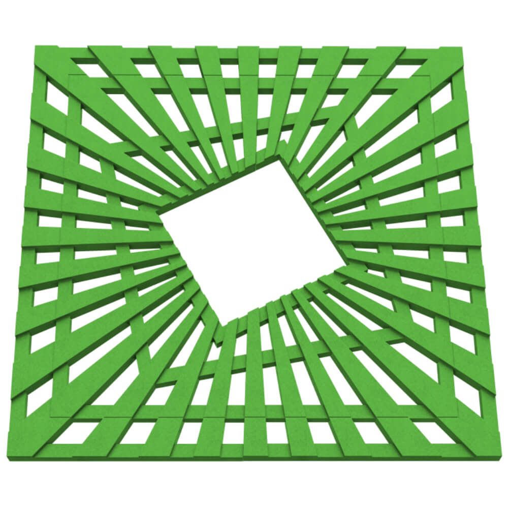 Приствольная решетка для дерева ZKING ATMOSPHERE 1.2х1.2м Зеленая в Шелехове фото