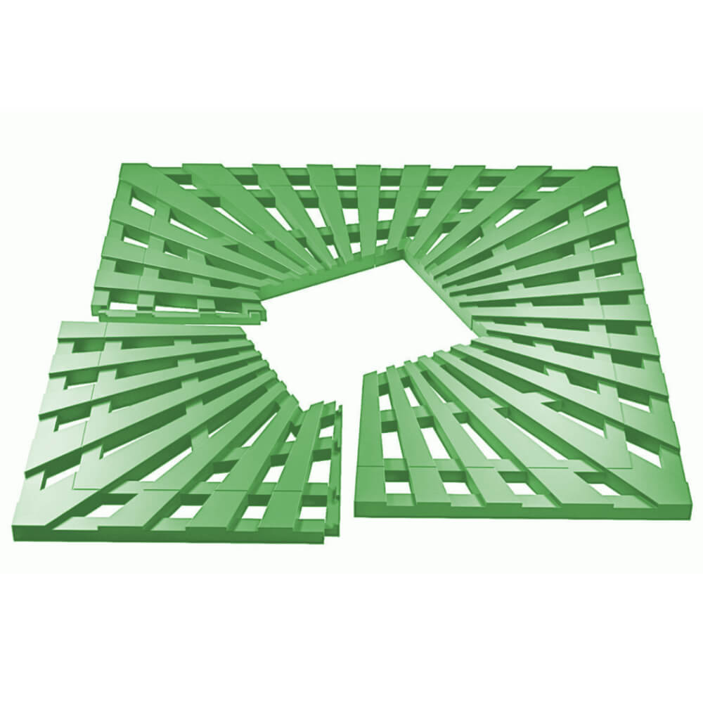 Приствольная решетка для дерева ZKING ATMOSPHERE 1.2х1.2м Зеленая в Шелехове фото