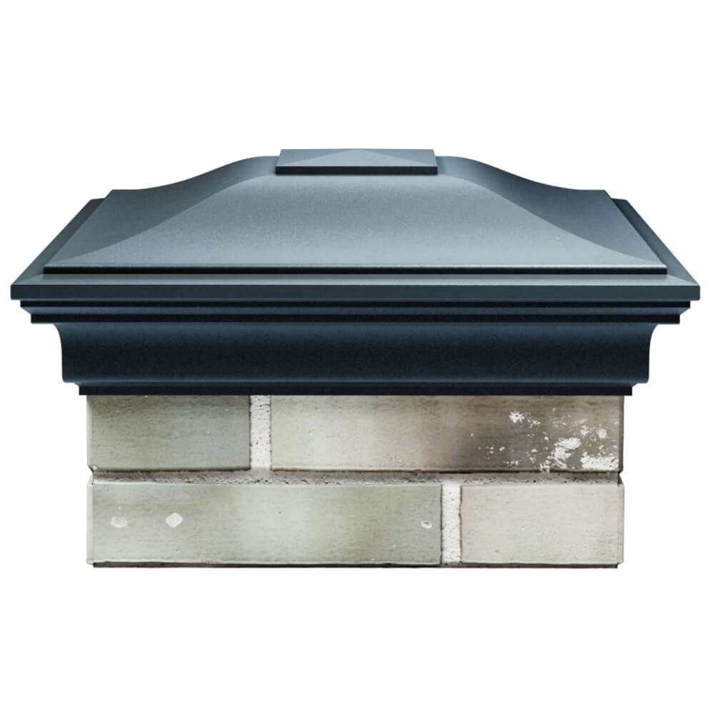 Колпак Zking Монблан Серый на столб 1.5х1.5 кирпича (385х385мм) Шелехов фото