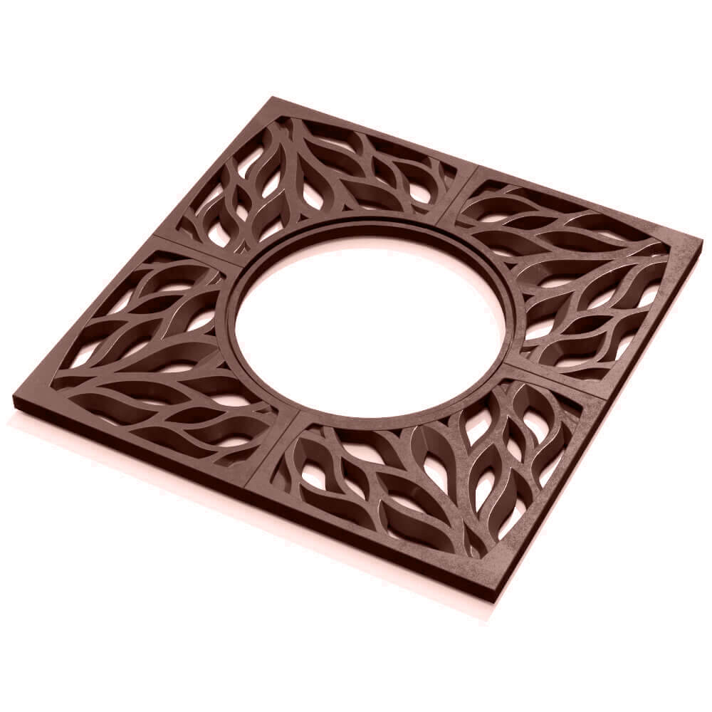 Приствольная решетка для дерева ZKING CRUST 1.2х1.2м Коричневая в Шелехове фото