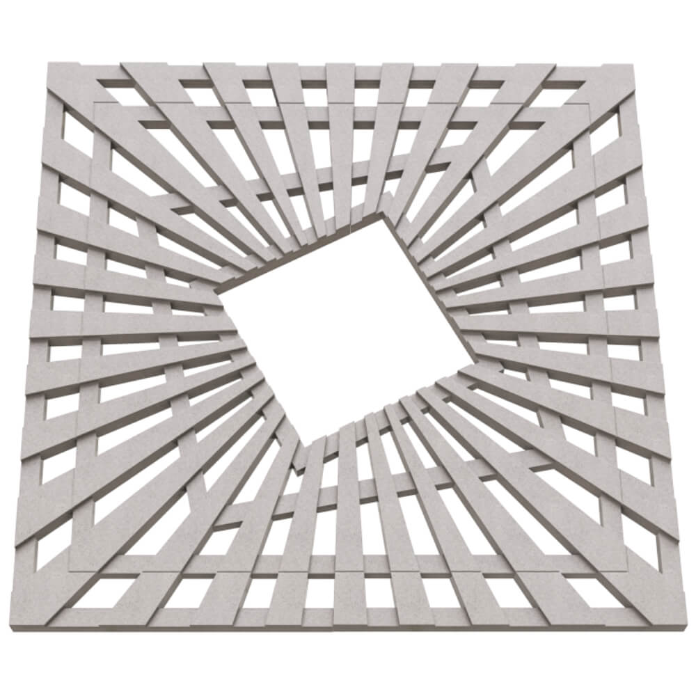 Приствольная решетка для дерева ZKING ATMOSPHERE 1.2х1.2м Бежевая в Шелехове фото