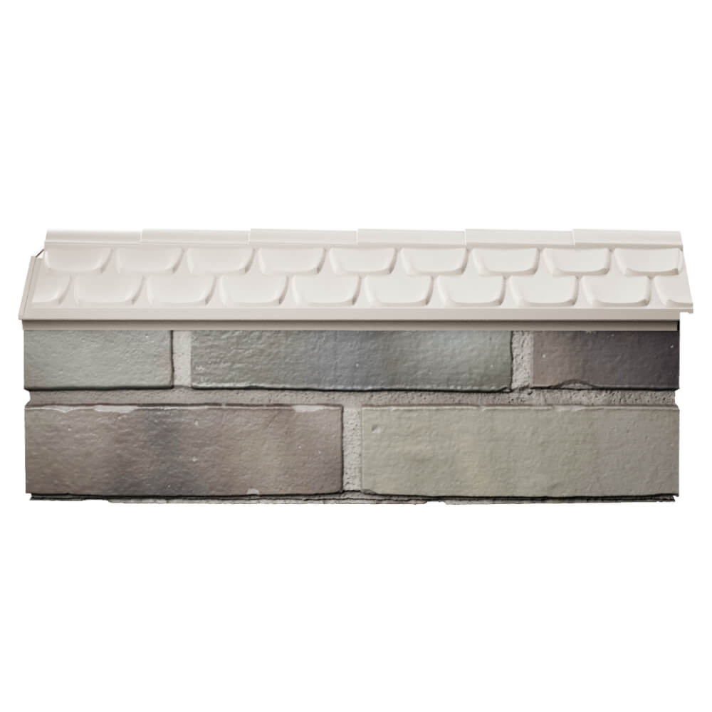 Парапет Zking Эльбрус Бежевый с посадкой на 0.5 кирпича (130мм) в Шелехове фото