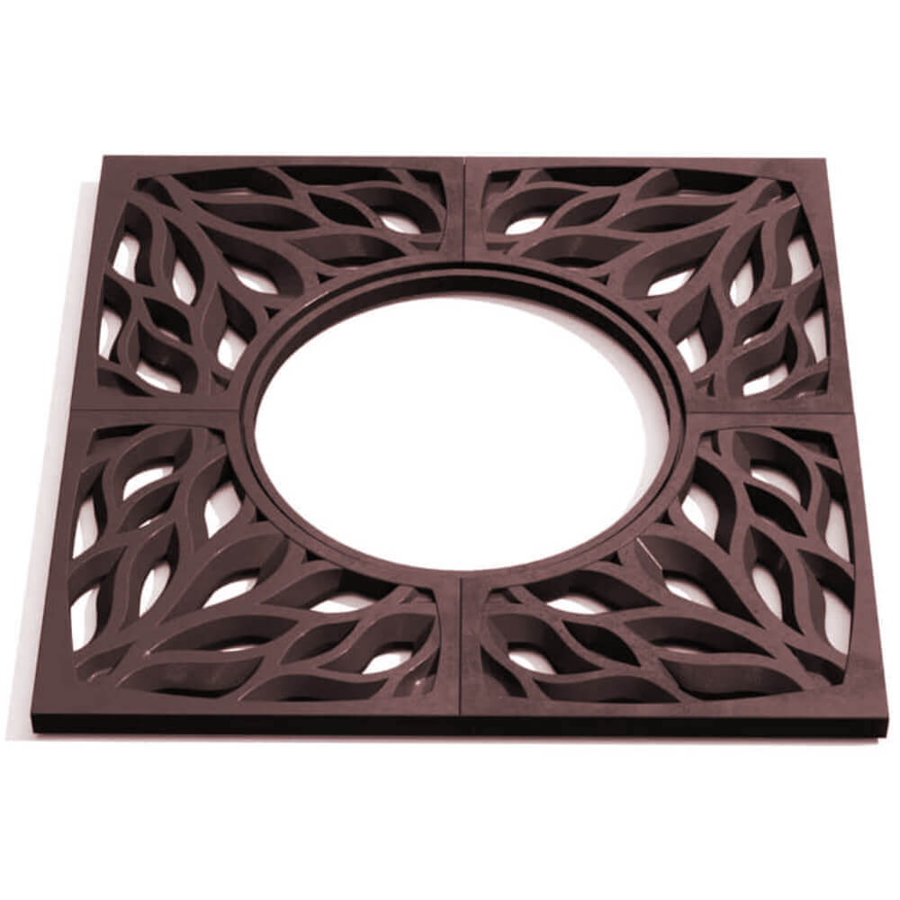 Приствольная решетка для дерева ZKING CRUST 1.2х1.2м Коричневая Шелехов фото