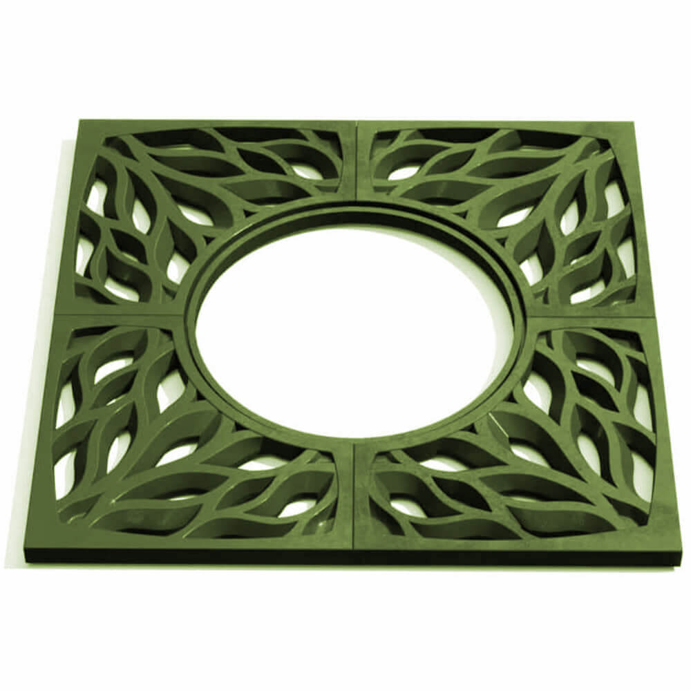 Приствольная решетка для дерева ZKING CRUST 1.2х1.2м Зеленая Шелехов фото