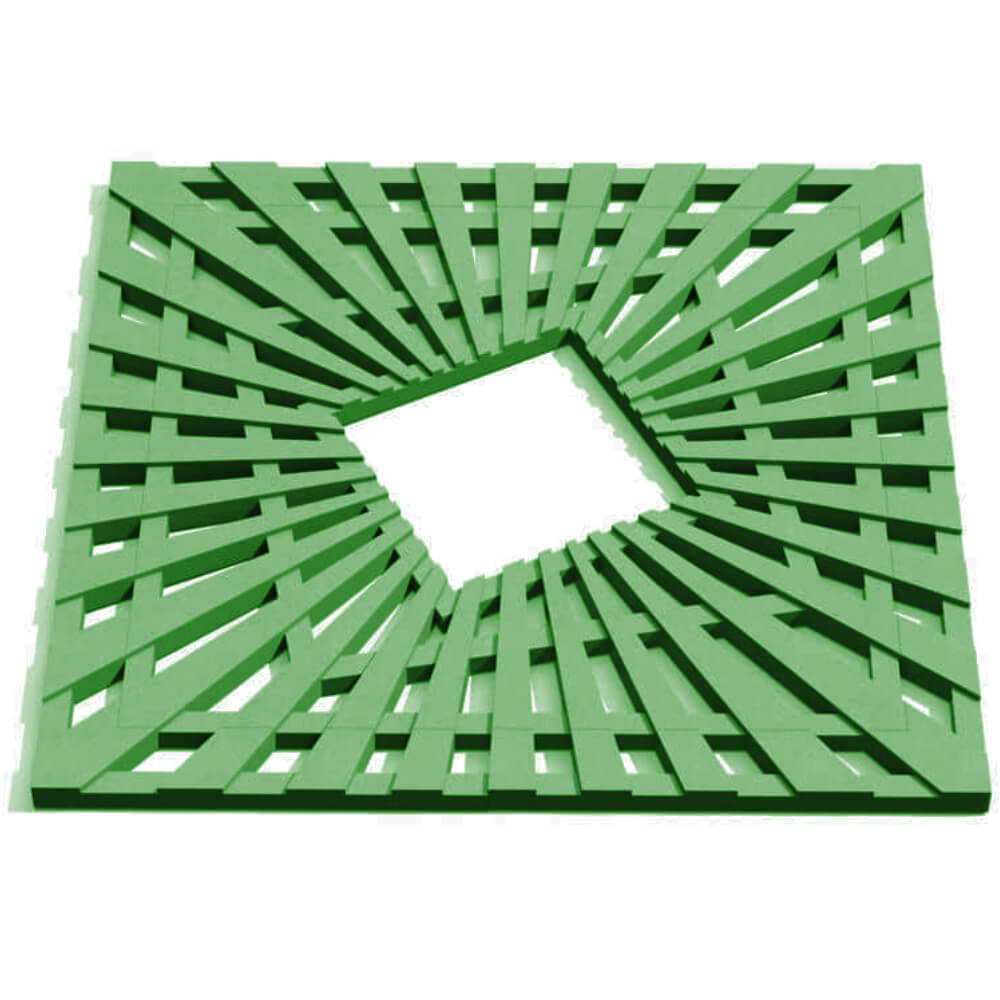 Приствольная решетка для дерева ZKING ATMOSPHERE 1.2х1.2м Зеленая Шелехов фото