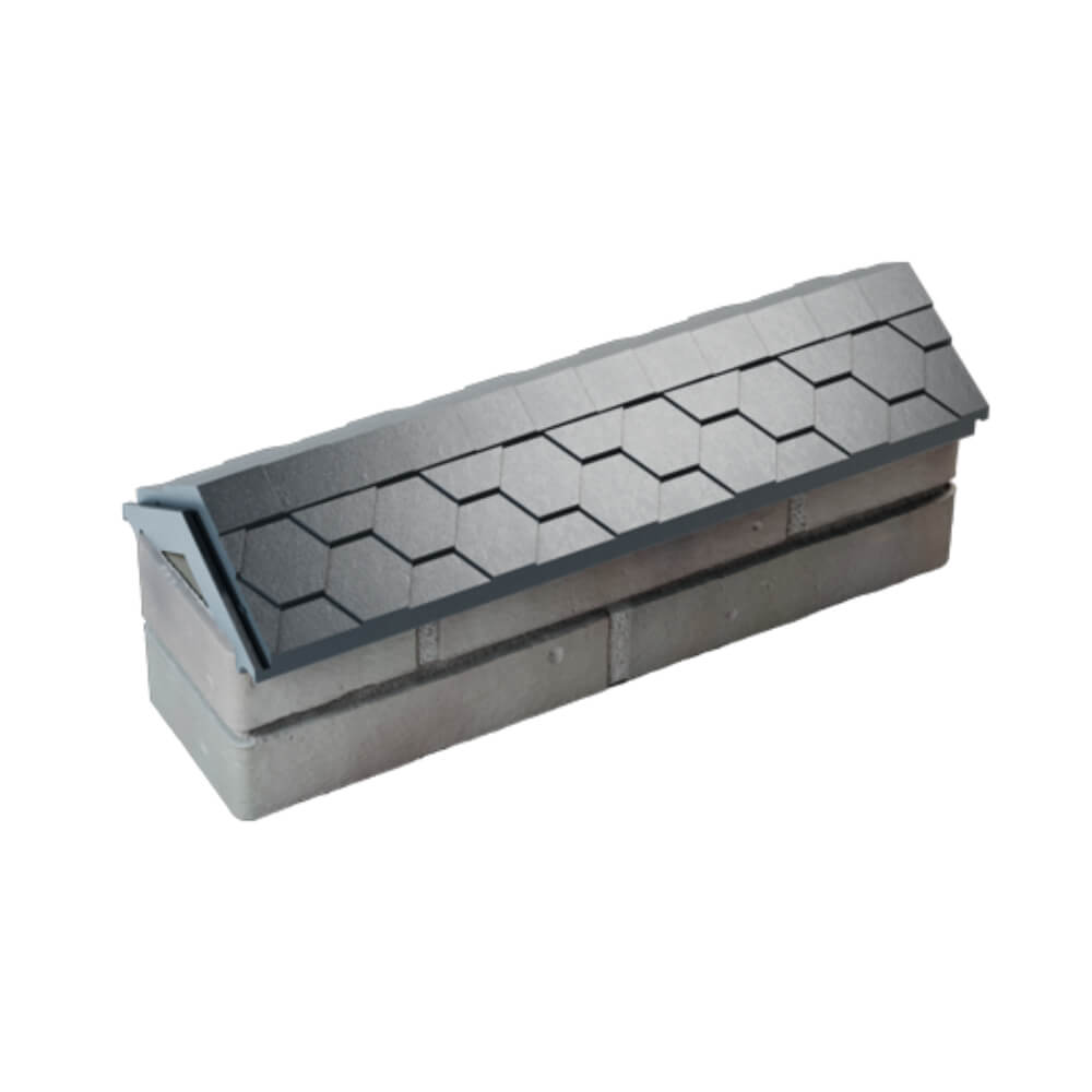 Парапет Zking Эверест Серый с посадкой на 0.5 кирпича (130мм) в Шелехове фото