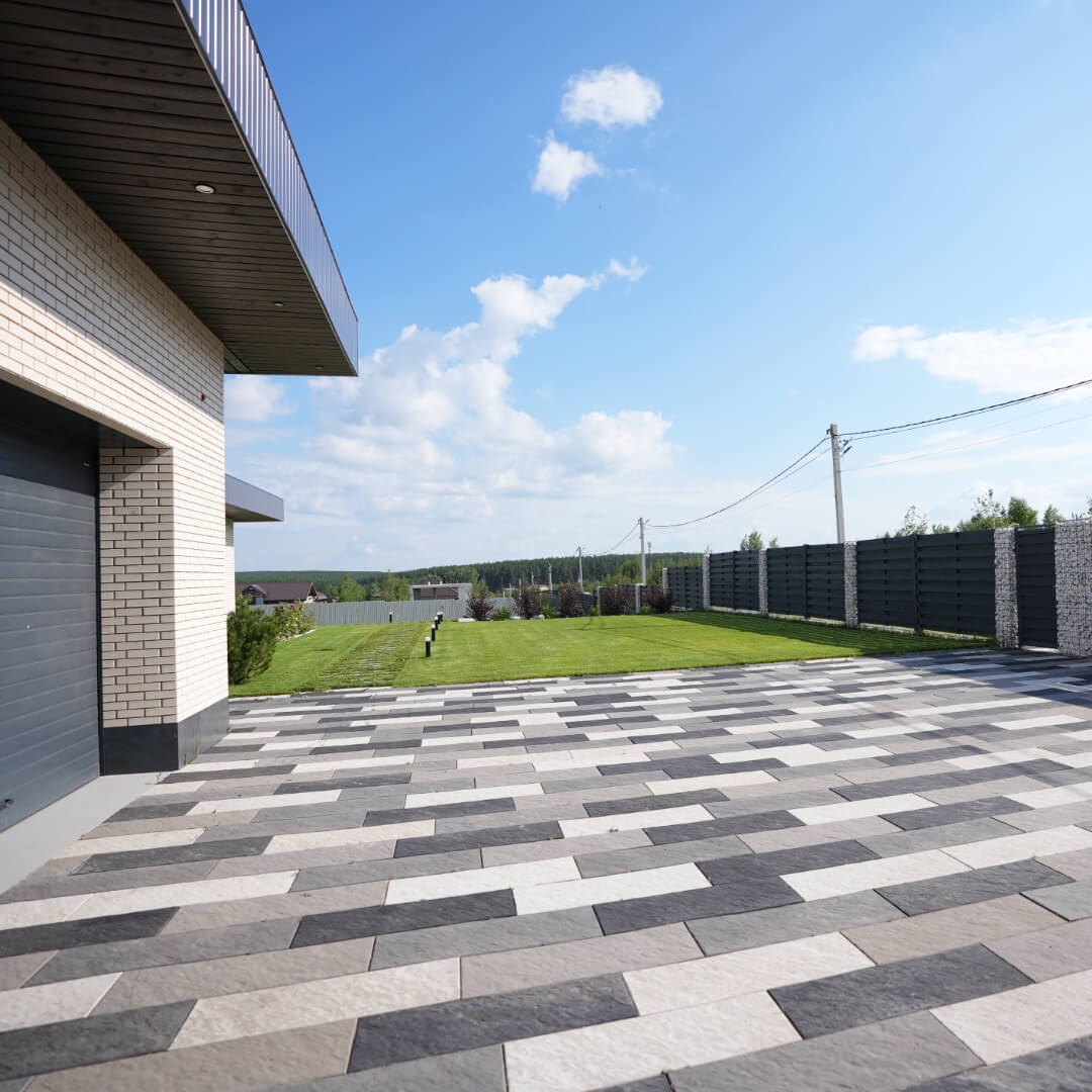 Шаговая плита STONE Черный Сланец 990х330х55мм в Шелехове фото